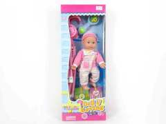 13"Doll & Go-Cart toys