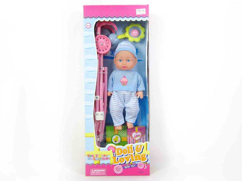 13"Doll & Go-Cart toys