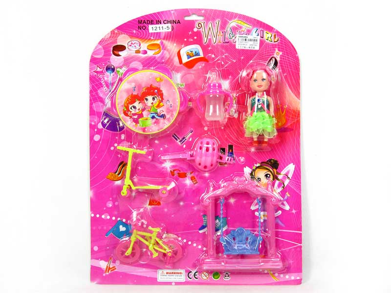 3.5"Doll Set toys