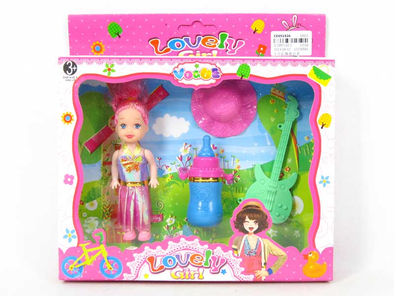 3"Doll Set toys