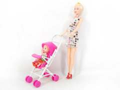 11.5inch Empty Body Doll Go-cart toys