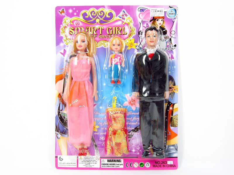 Doll Set(3in1) toys