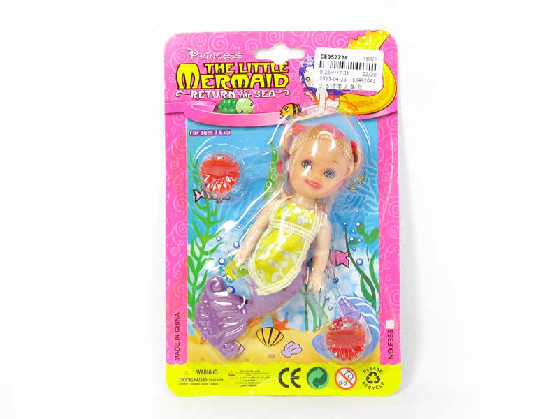 3.5"Mermaid Set toys