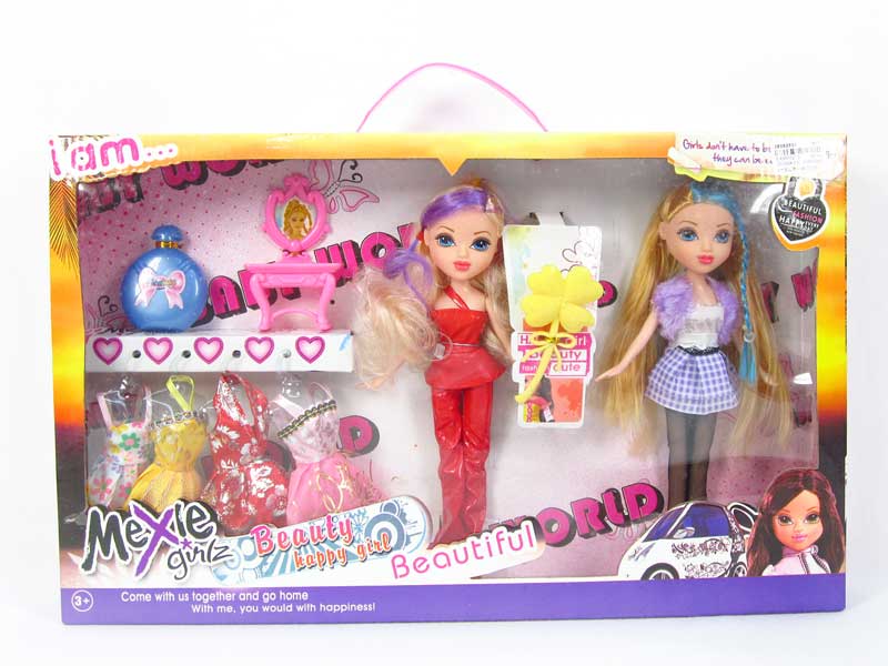 9＂ Doll Set(2in1) toys