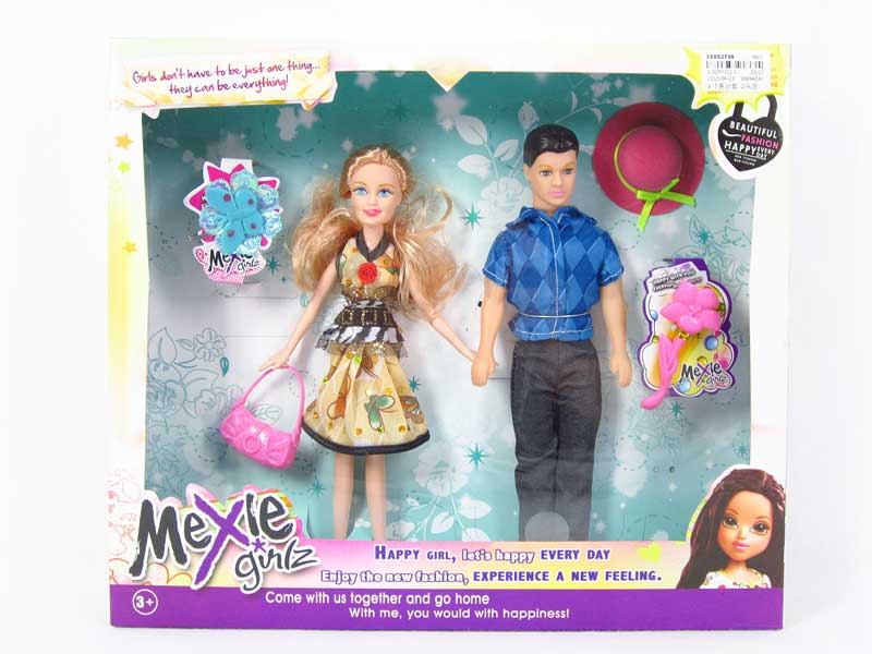 9＂Doll Set(2in1) toys
