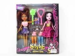 9" Doll Set(2in1)