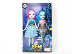 9" Doll Set(2in1)