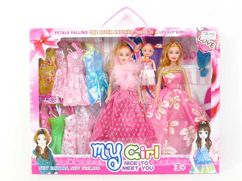 Doll Set(2in1)_ toys