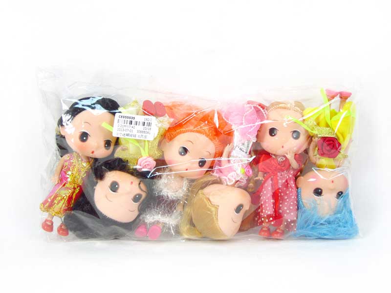 3 inch Doll(6in1) toys