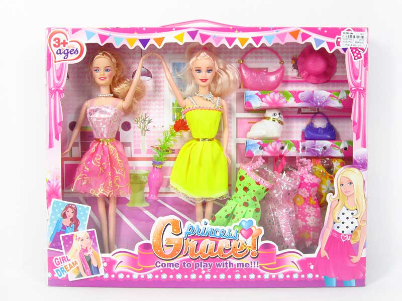11.5 inch Doll Set(2in1) toys