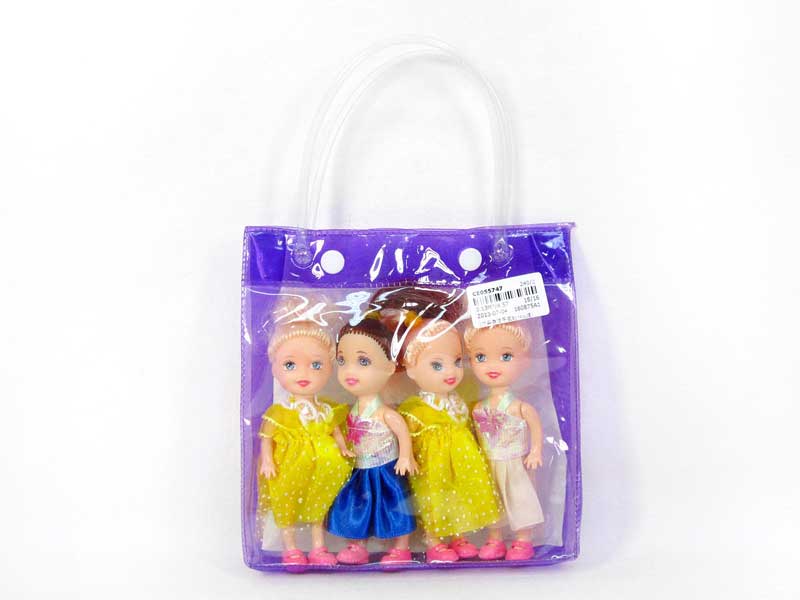 3inch Doll Set(4in1) toys
