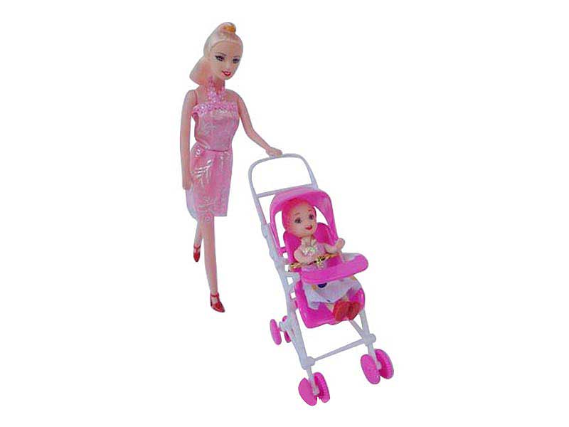 Solid Body Doll & Go-cart toys