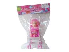 3.5inch Doll & Go-cart