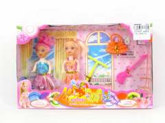 3inch Doll Set(2in1)