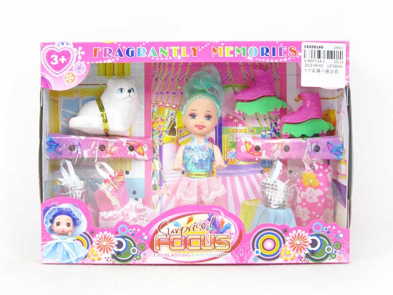 3inch Doll Set toys