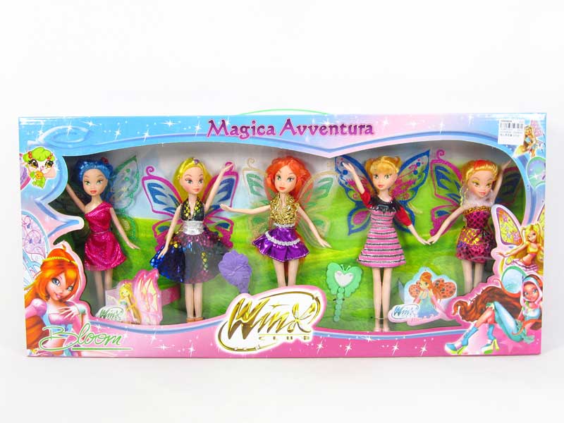 Doll Set(5in1) toys