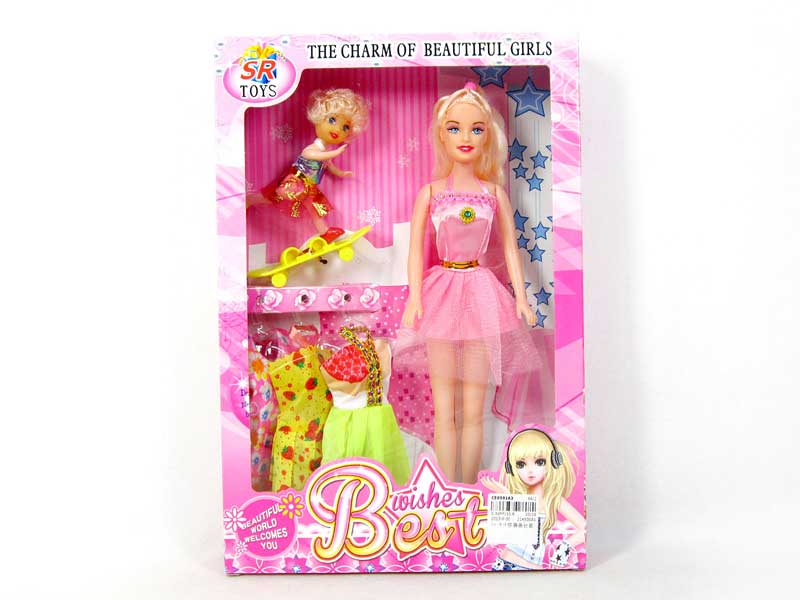 11.5 inch Empty Body Doll Set toys