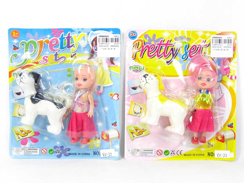 3.5inch Doll Set(2C) toys