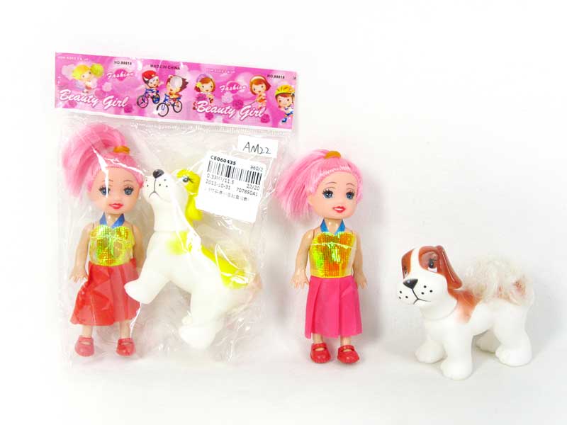 3.5inch Doll Set(2C) toys