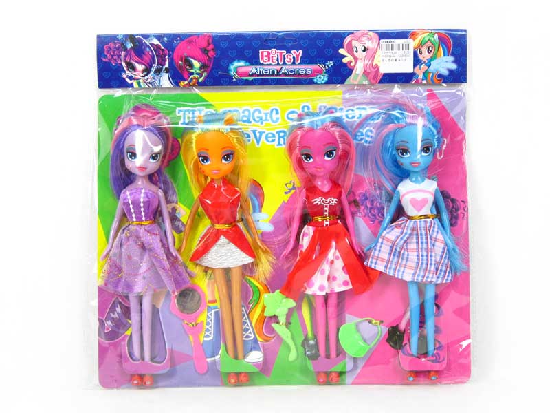 9inch Doll Set(4in1) toys