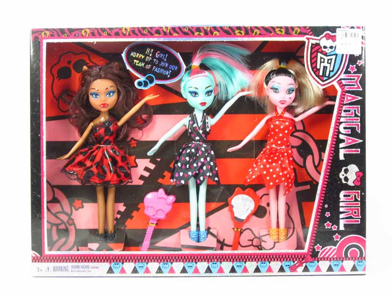 9inch Doll Set(3in1) toys