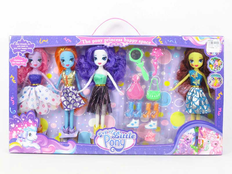 Doll Set(4in1) toys