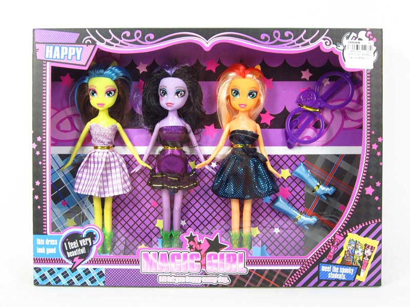 9inch Doll Set(3in1) toys