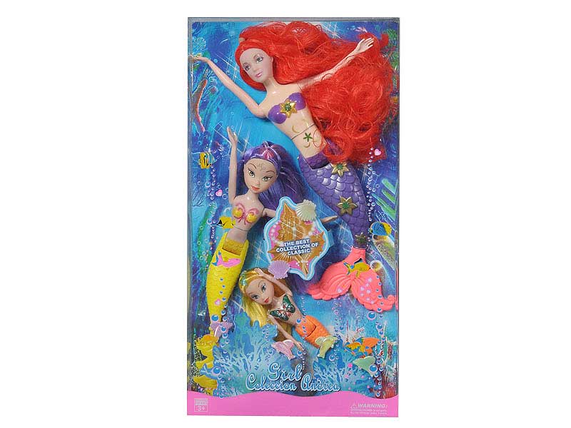 Mermaid Set(3in1) toys