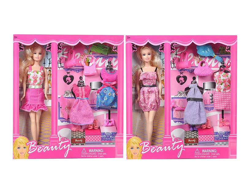 Solid Body Doll Set(2S) toys