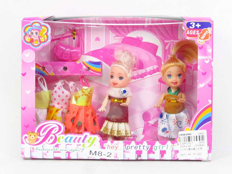 3.5inch Doll Set(2in1) toys