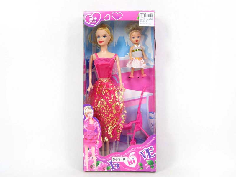 Solid Body Doll Set toys