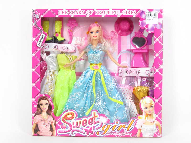 Solid Body Doll Set toys