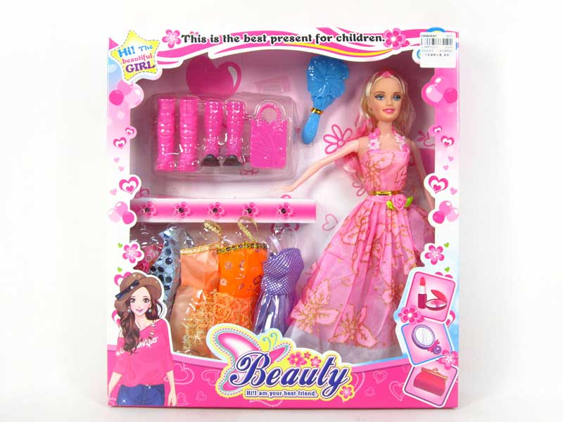 11inch Solid Body Doll Set toys