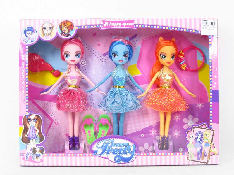 9inch Doll Set(3in1) toys