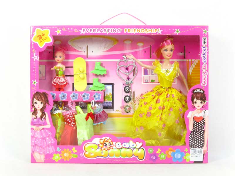 Solid Body Doll Set toys