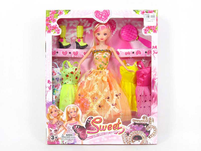 11inch Solid Body Doll Set toys