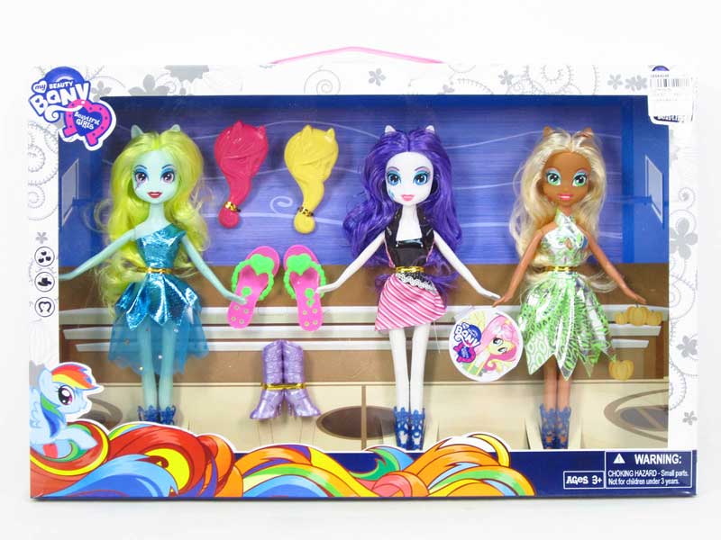 9inch Doll Set(3in1) toys