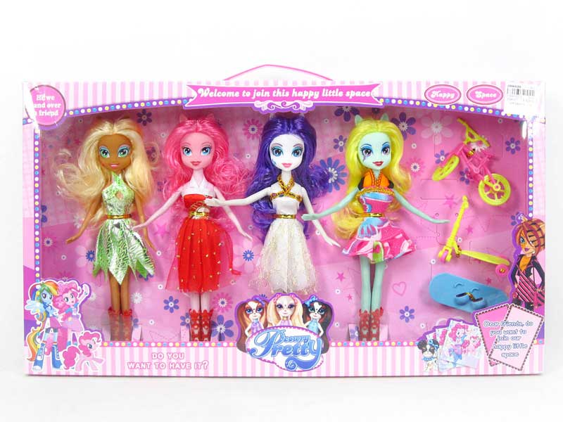 9inch Doll Set(4in1) toys