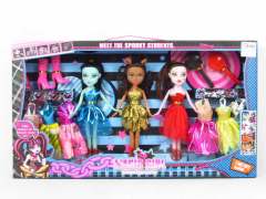 9inch Doll Set(3in1)