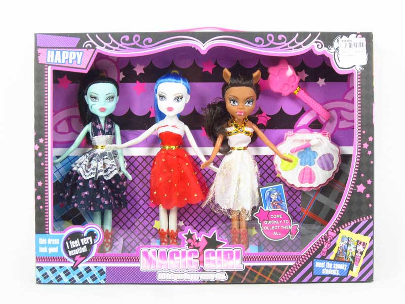 9inch Doll Set(3in1) toys