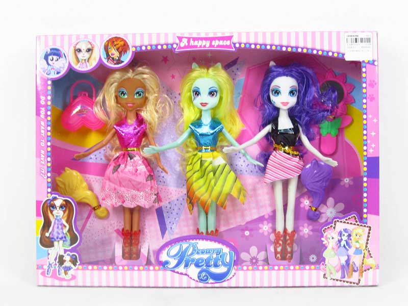 9inch Doll Set(3in1) toys