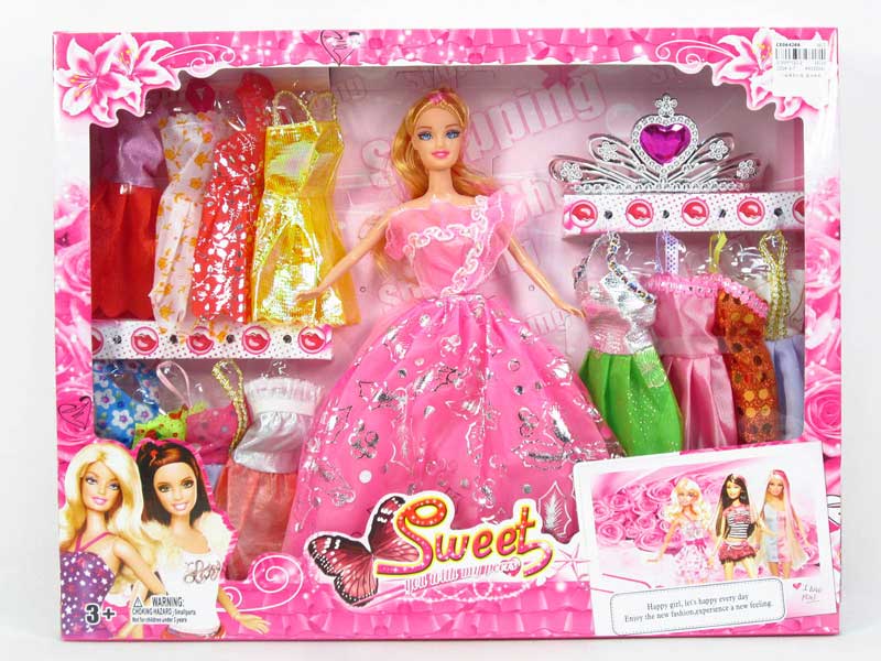 11inch Solid Body Doll Set toys