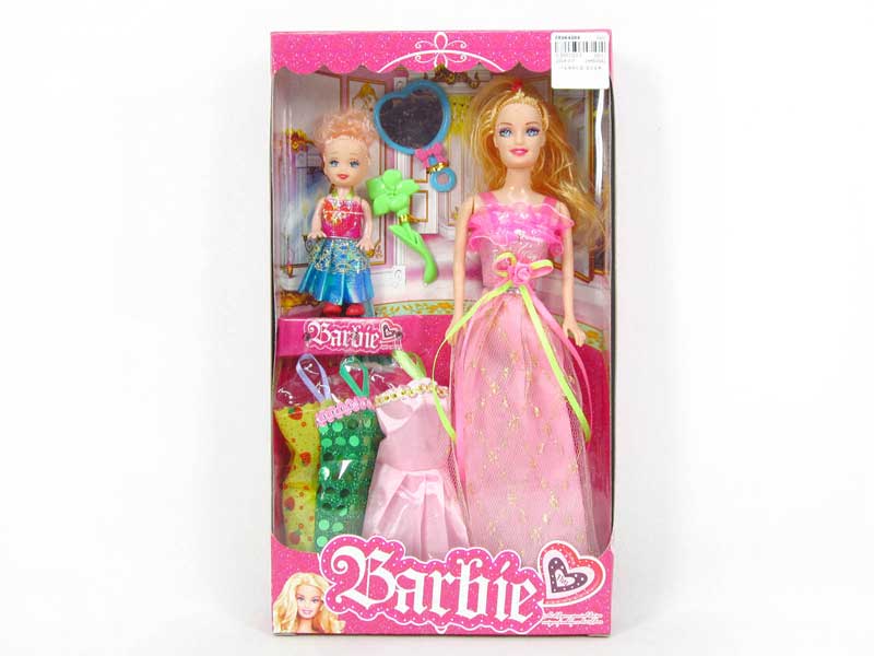 11inch Solid Body Doll Set toys