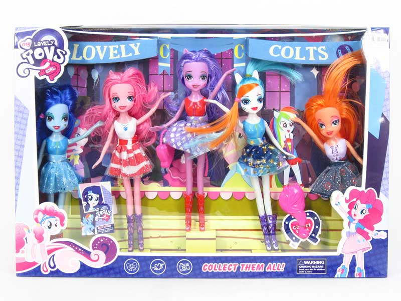 9inch Doll Set(5in1) toys