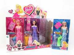 11inch Solid Body Doll Set(12in1)