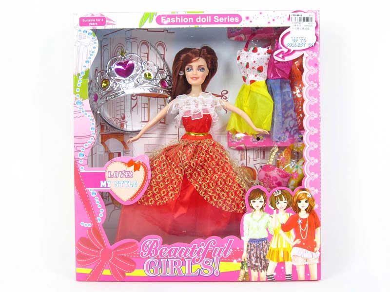 11inch Solid Body Doll Set toys