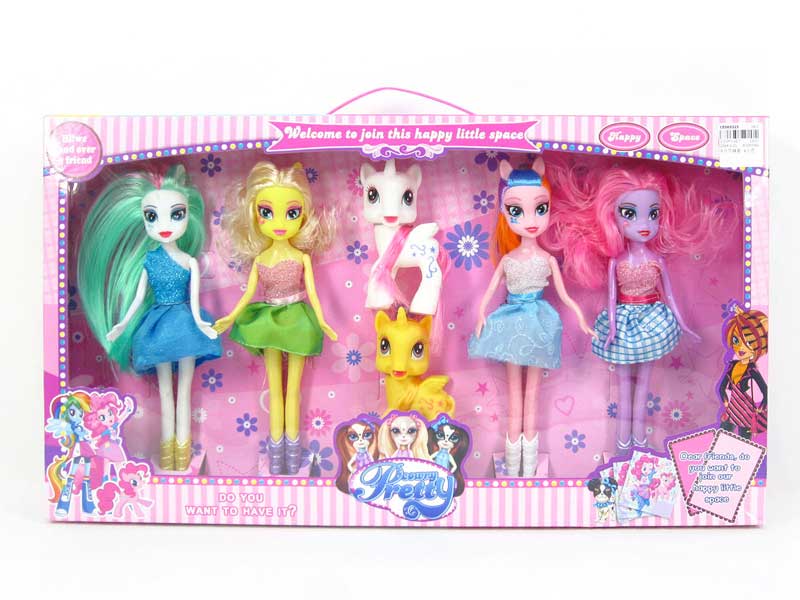 9inch Doll Set(4in1) toys