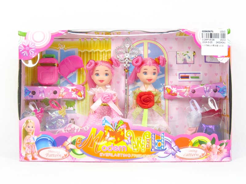 3.5inch Doll Set(2in1) toys