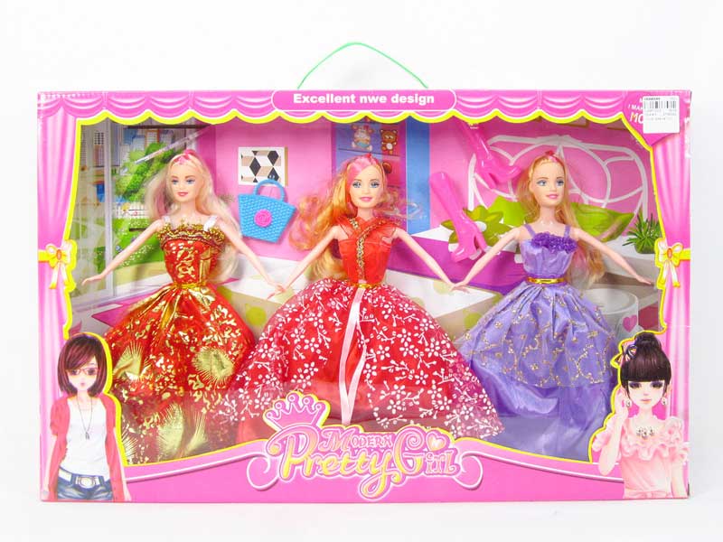 11.5inch Doll Set(3in1) toys