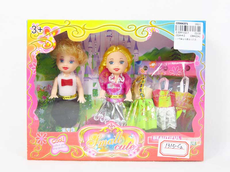 3.5inch Doll Set(2in1) toys